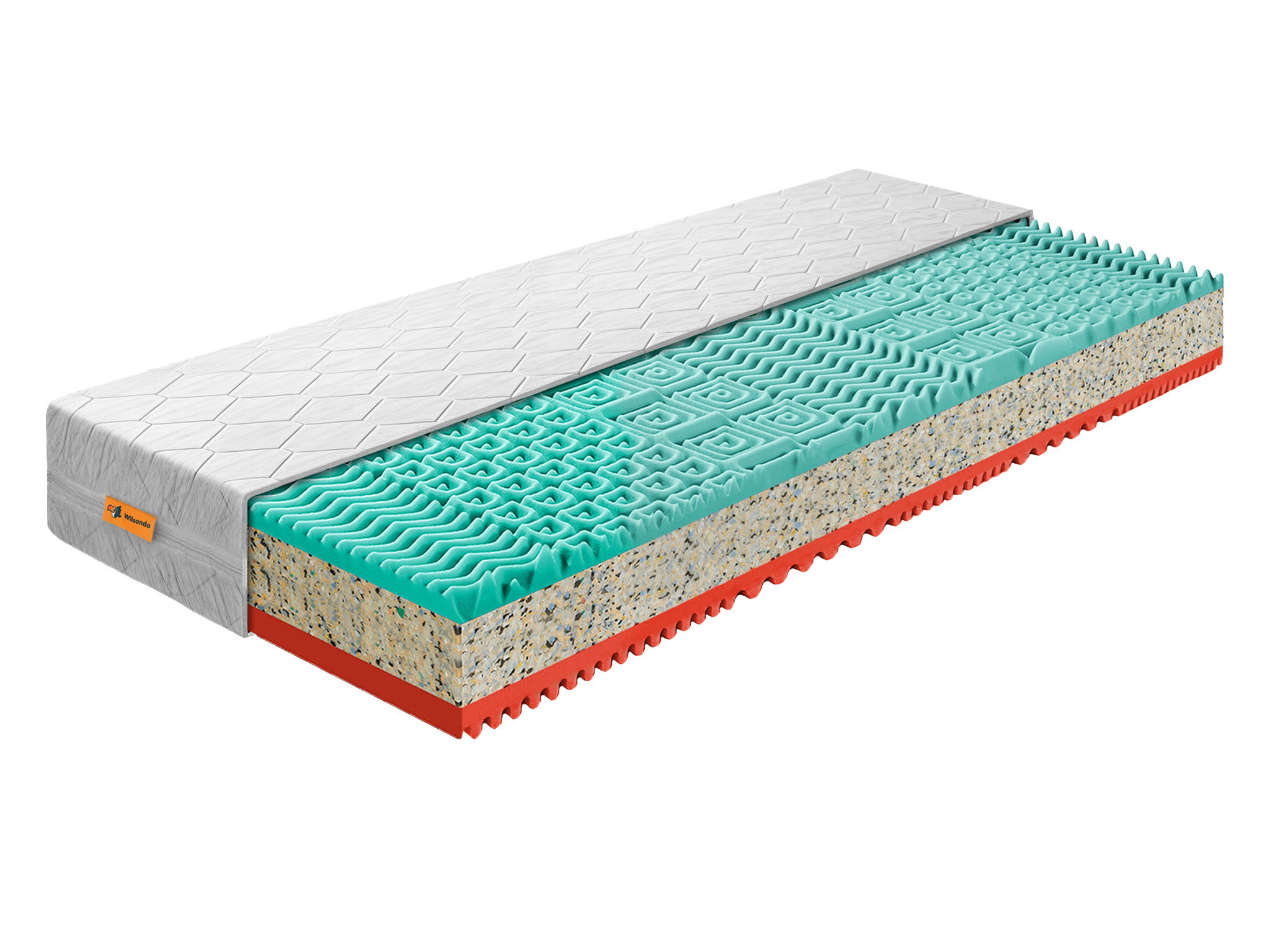 Saltea ecologică din spumă Tamaya 90x200