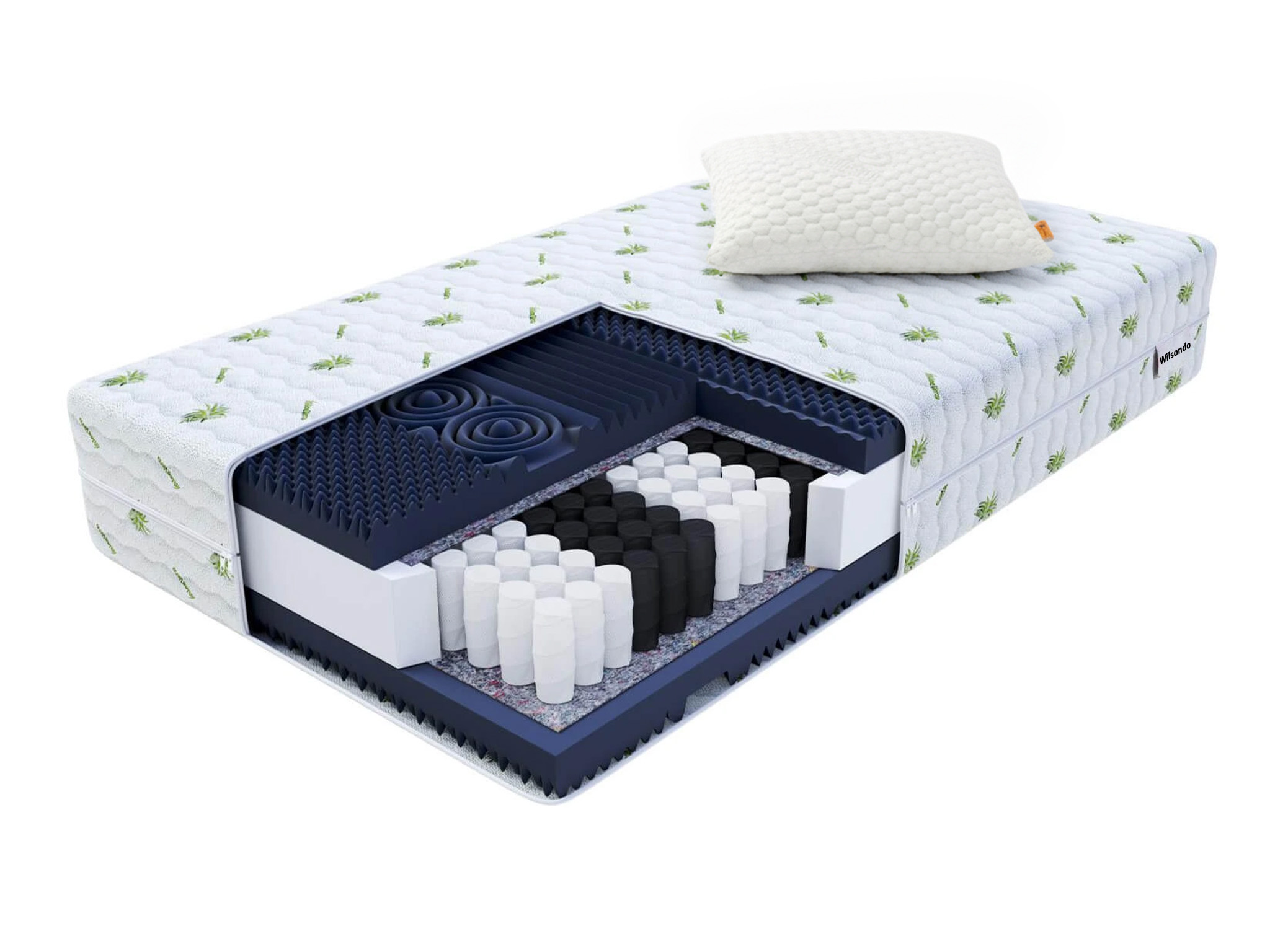 Set saltea și pernă Enari (90x200 + 50x70)