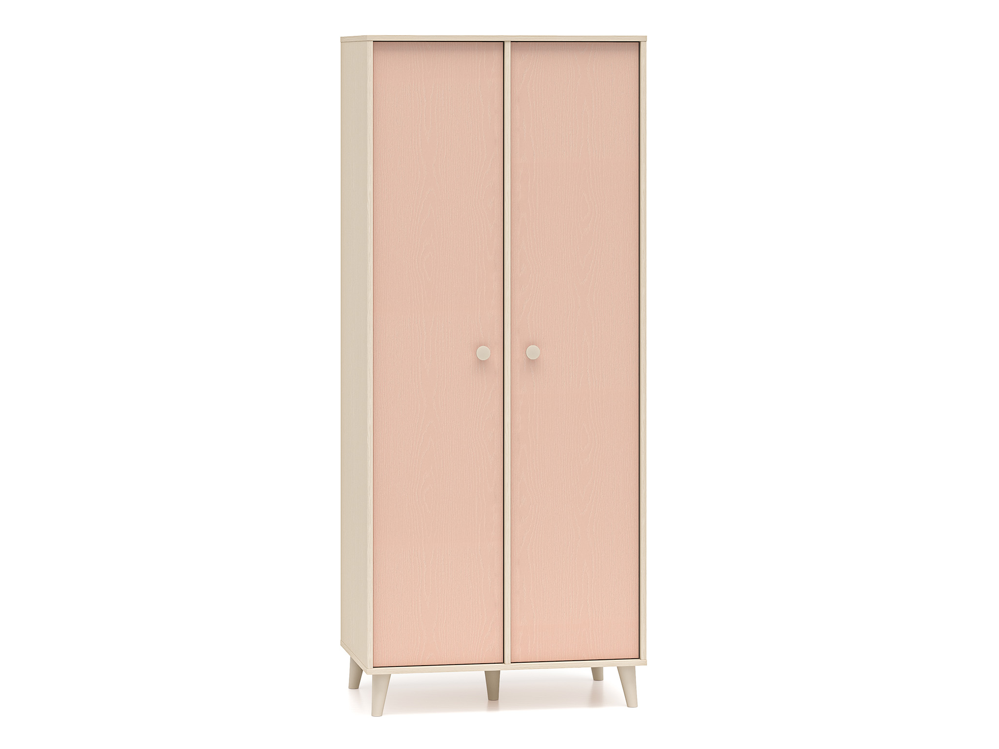 Šatníková skriňa Mevel 80x190x51 - ružová