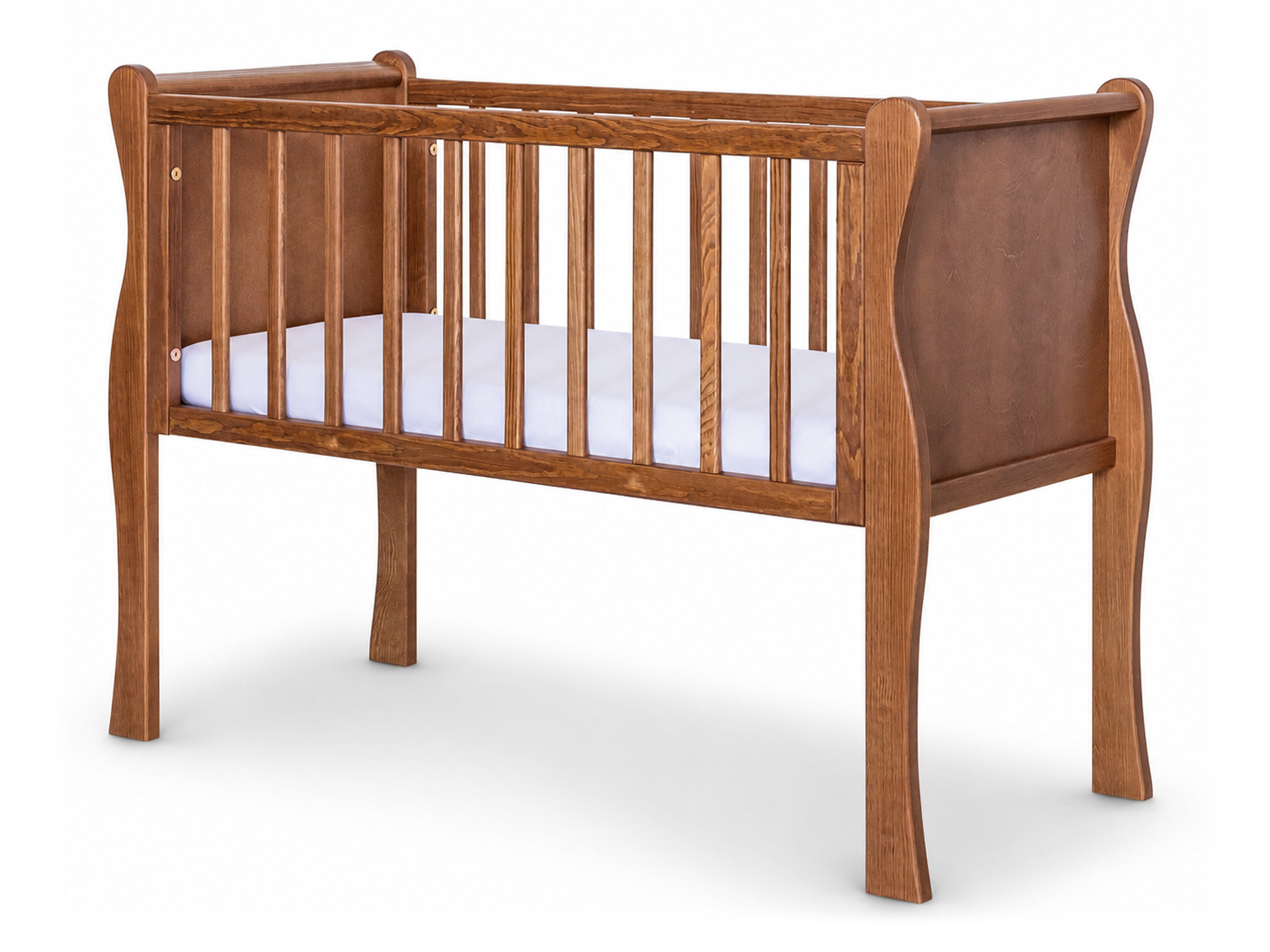 WO Detská postieľka Crib Noble 90x40 - orech
