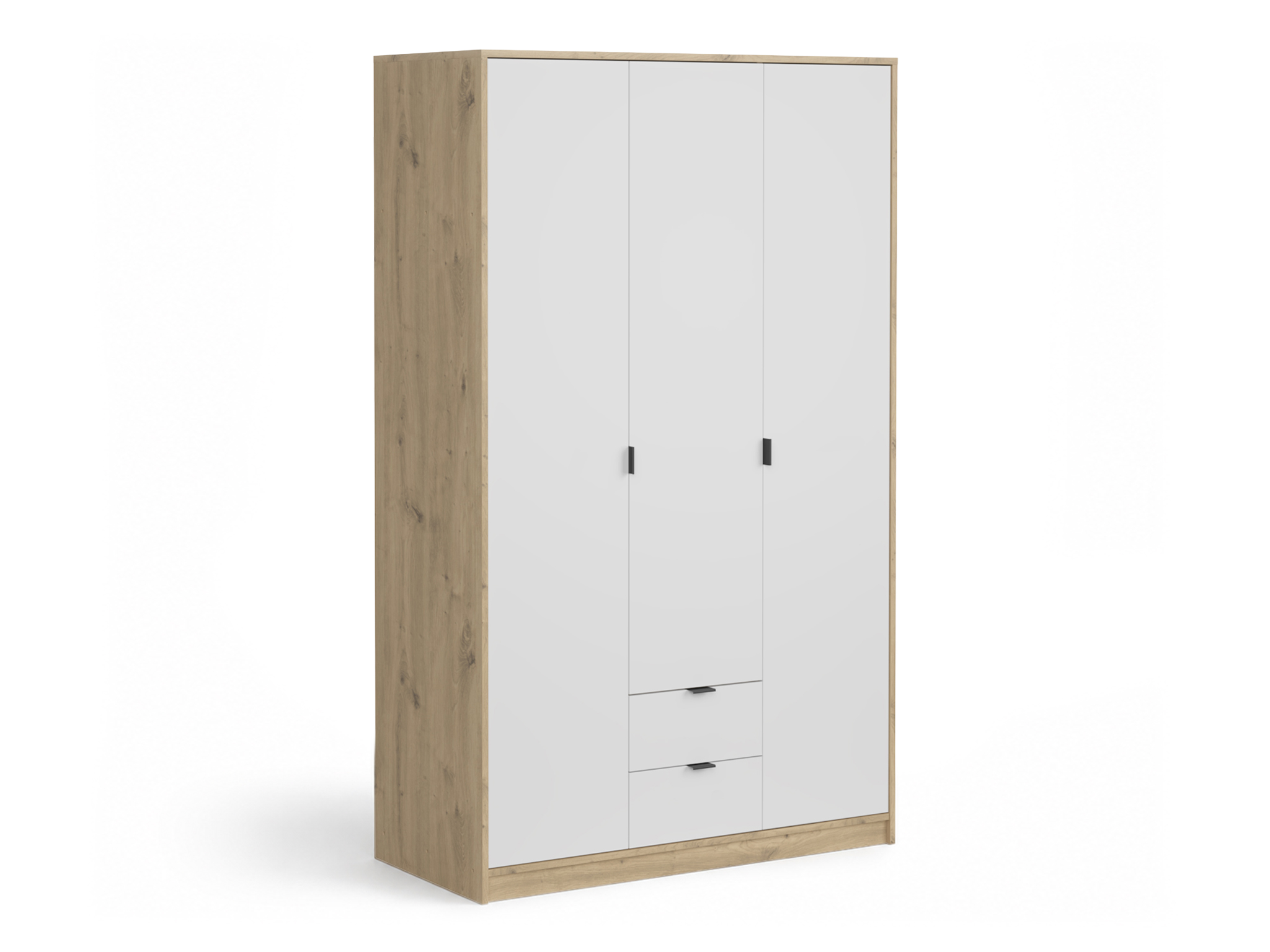 GE Skriňa Nepon 118x197x54 - dub artisan / biela