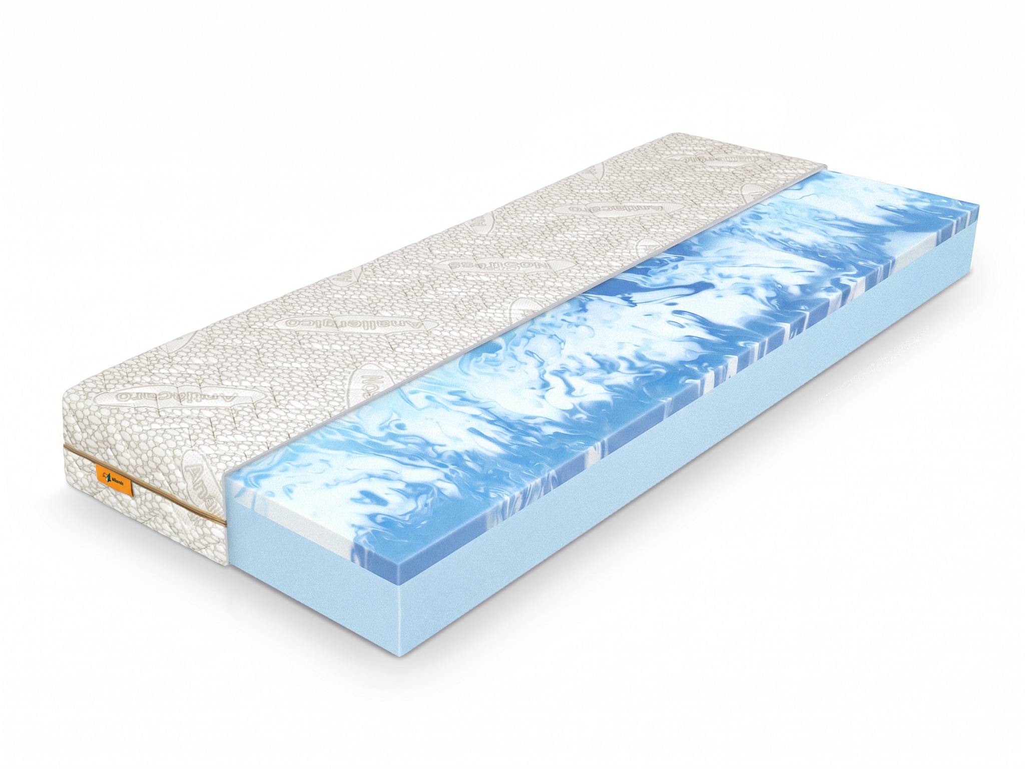 MT Penový matrac Frozea 120x200 - poťah NoStress - Nosnosť 120 kg - H3 - stredne tvrdý
