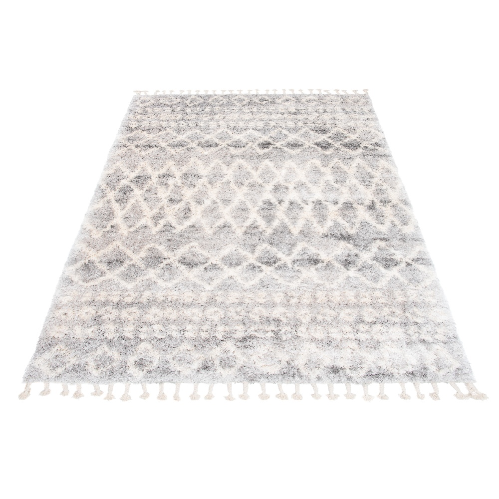 TA Sivi shaggy tepih Croman Dimenzija: 160x230 cm