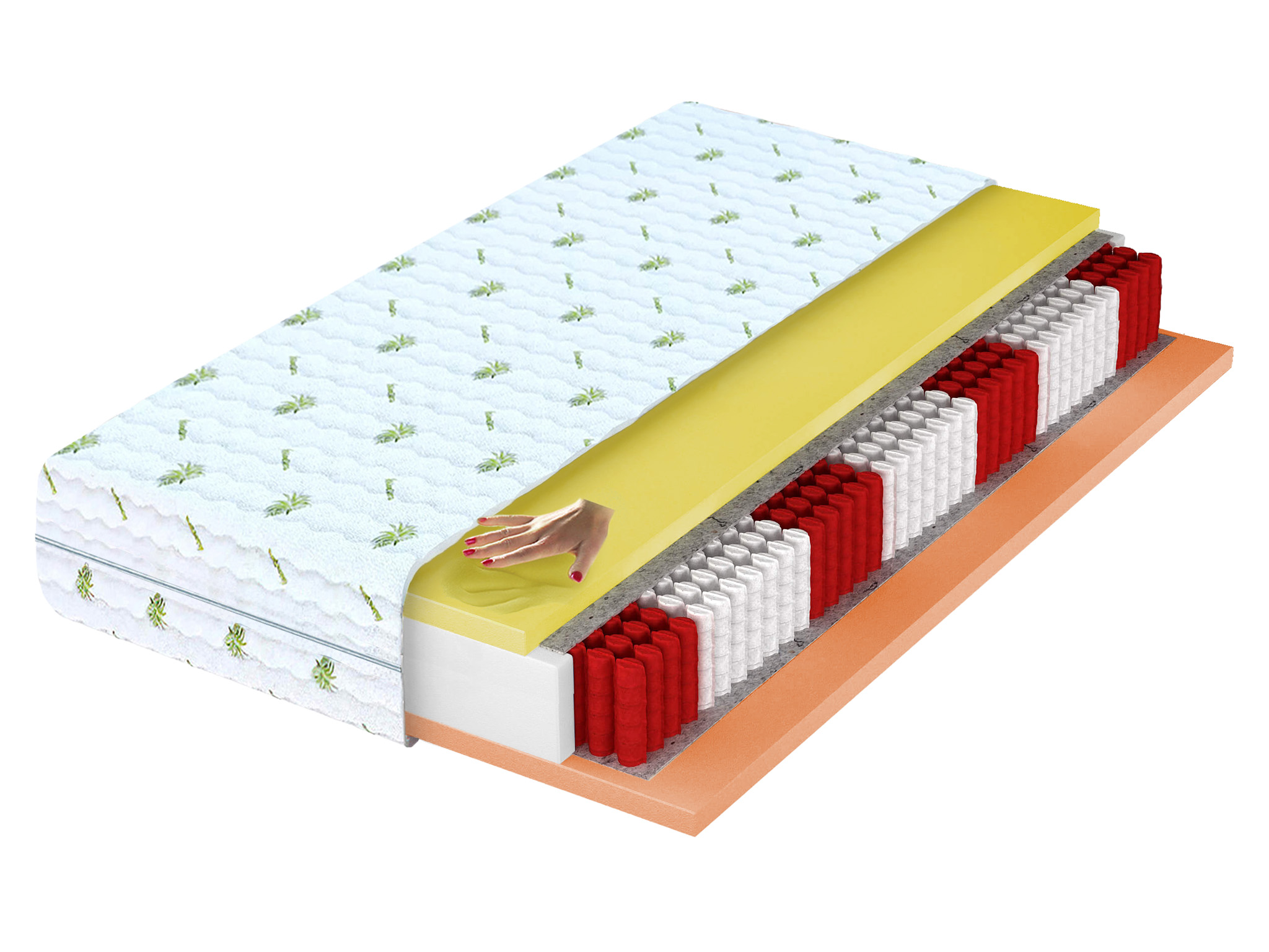 Taštičkový matrac Ivory 90x200