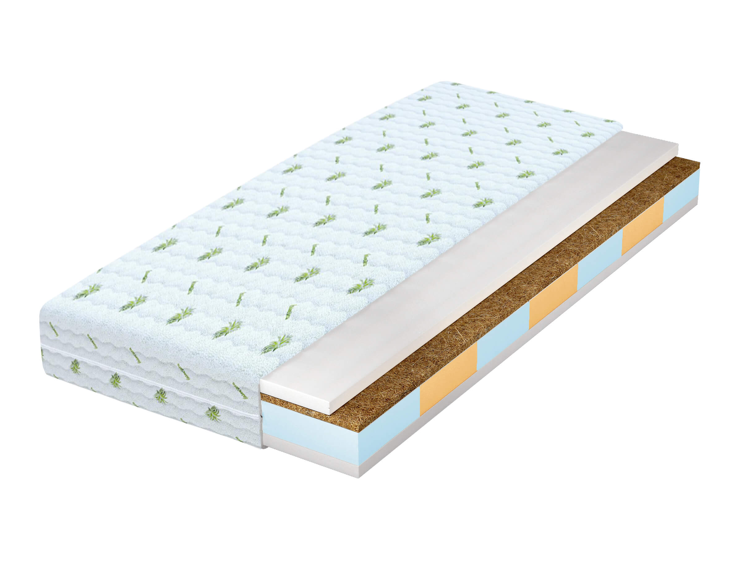 Vzmetnica iz pene Nizios s kokosom 90x200