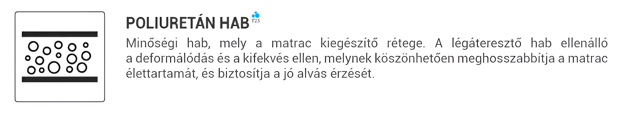 Gyerek habmatrac Andrea