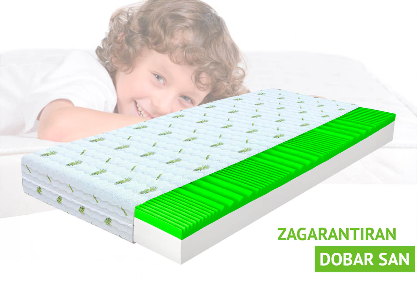 Dječji pjenasti madrac Brave