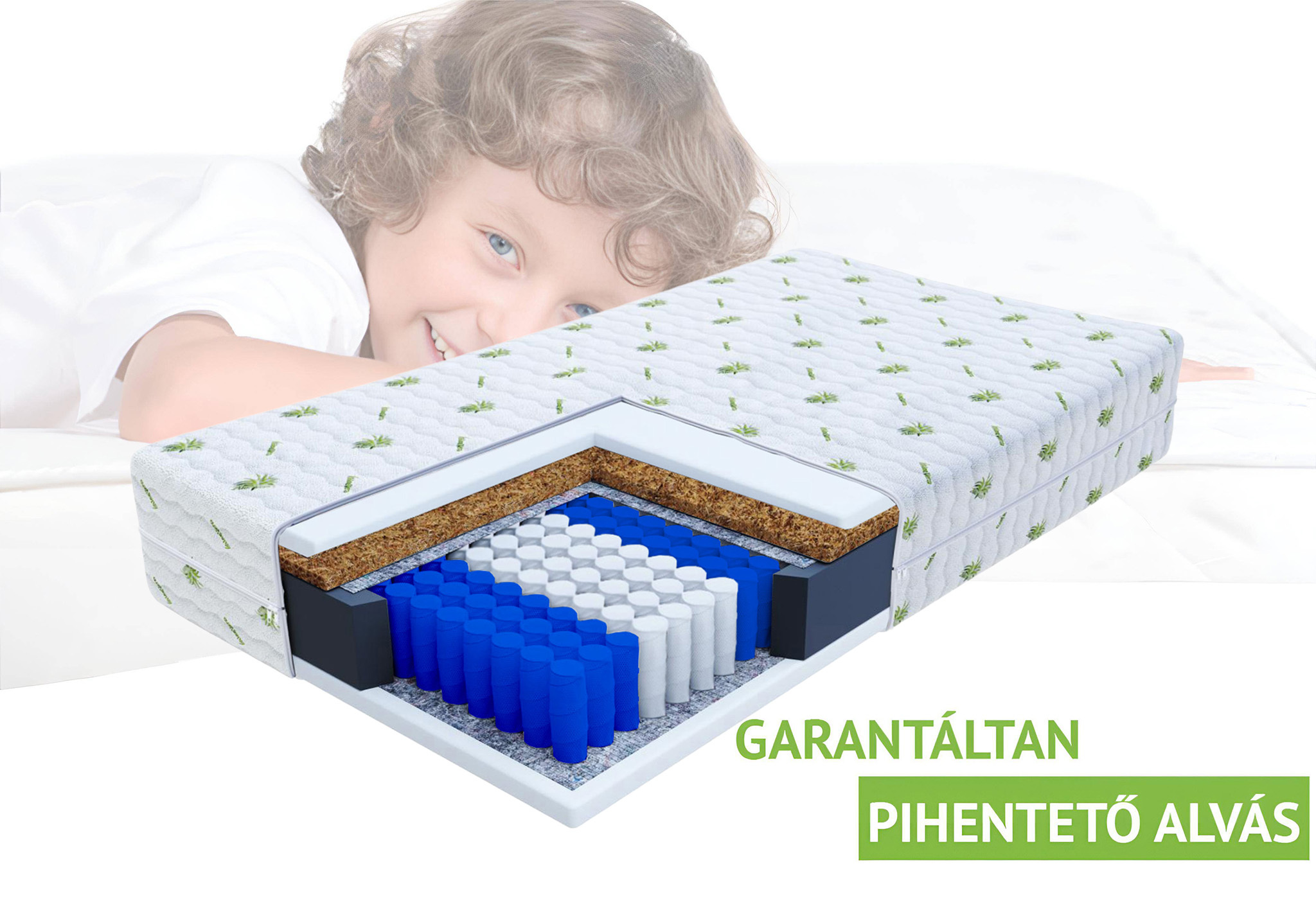 HUNT táskarugós gyerekmatrac