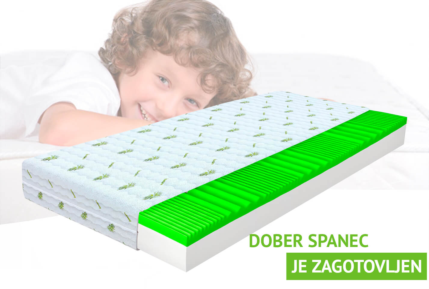 Otroška penasta vzmetnica Brave
